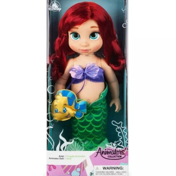 NEW Disney Little Mermaid Animator 16" Doll - Princess Ariel - Picture 4 of 7